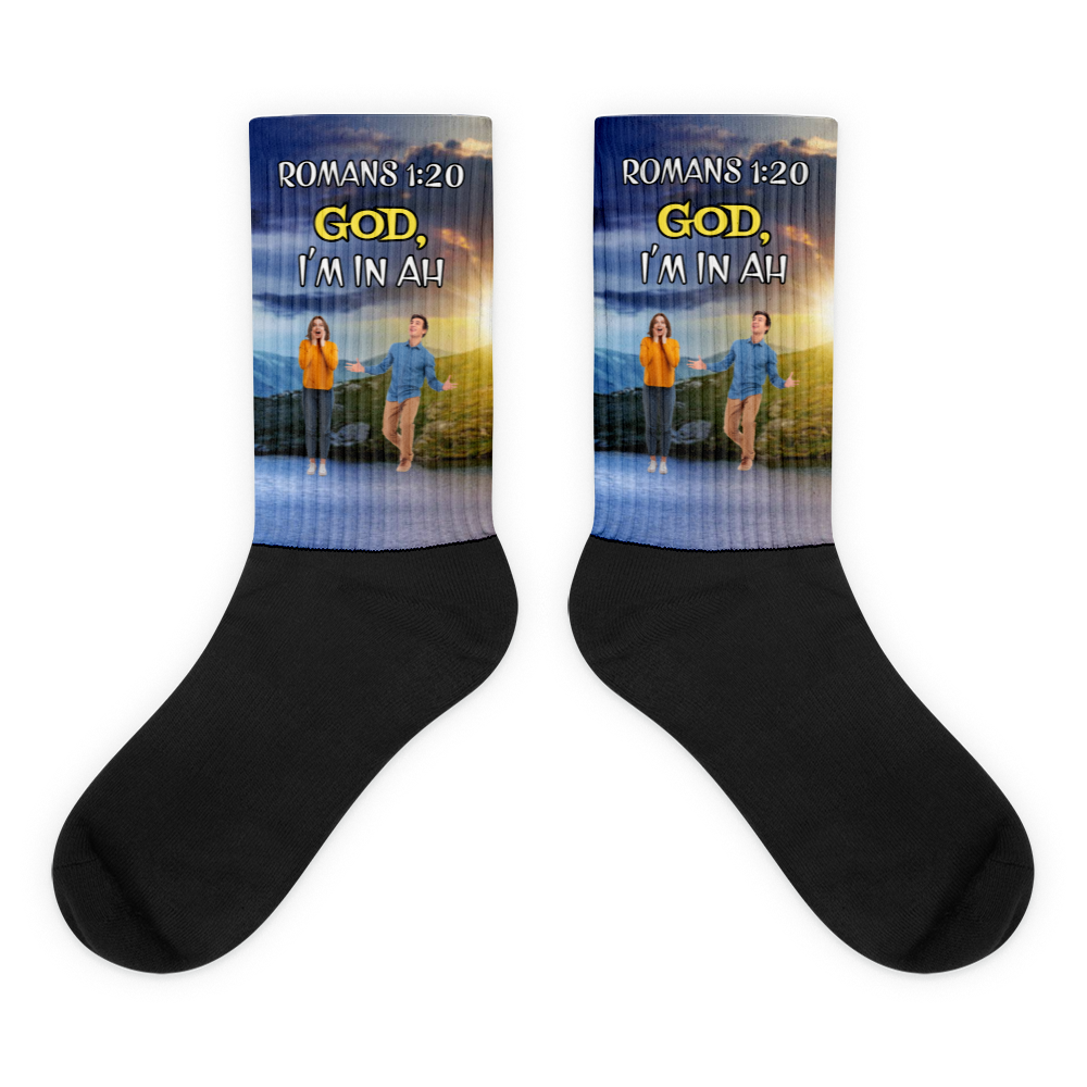 “God, I’m In Ah” Socks