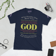 “All Knowing God” Short-Sleeve Unisex T-Shirt
